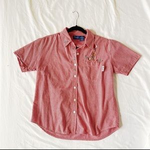 Disney - Vintage Tigger Pooh Button Up